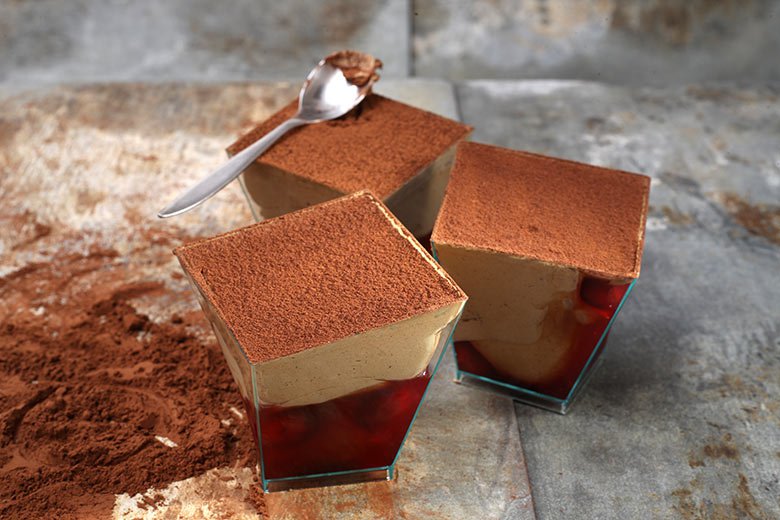Choco mousse & višně